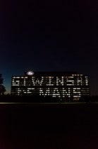 Ford Illuminates Headquarters to Celebrate Ford GT  Histo...